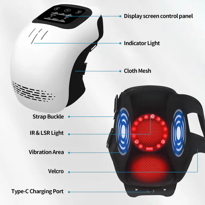 Electric Knee Massager with Heat & Vibration™