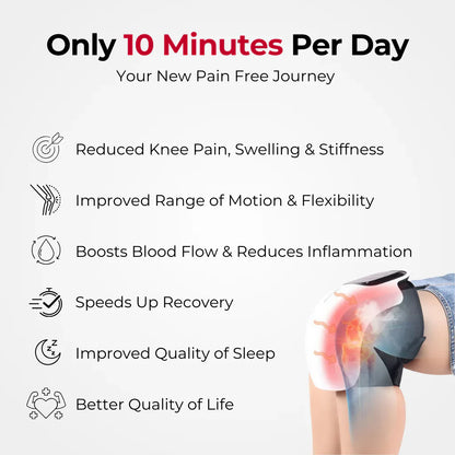 Electric Knee Massager with Heat & Vibration™