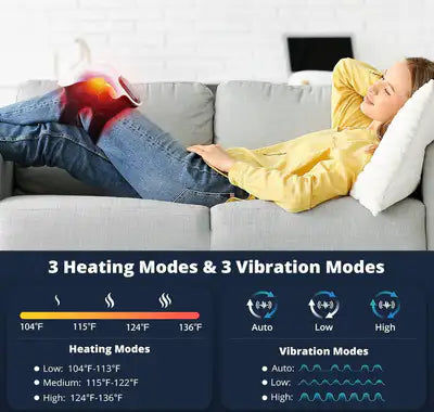 Electric Knee Massager with Heat & Vibration™