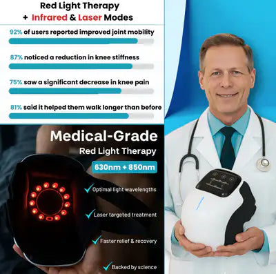 Electric Knee Massager with Heat & Vibration™